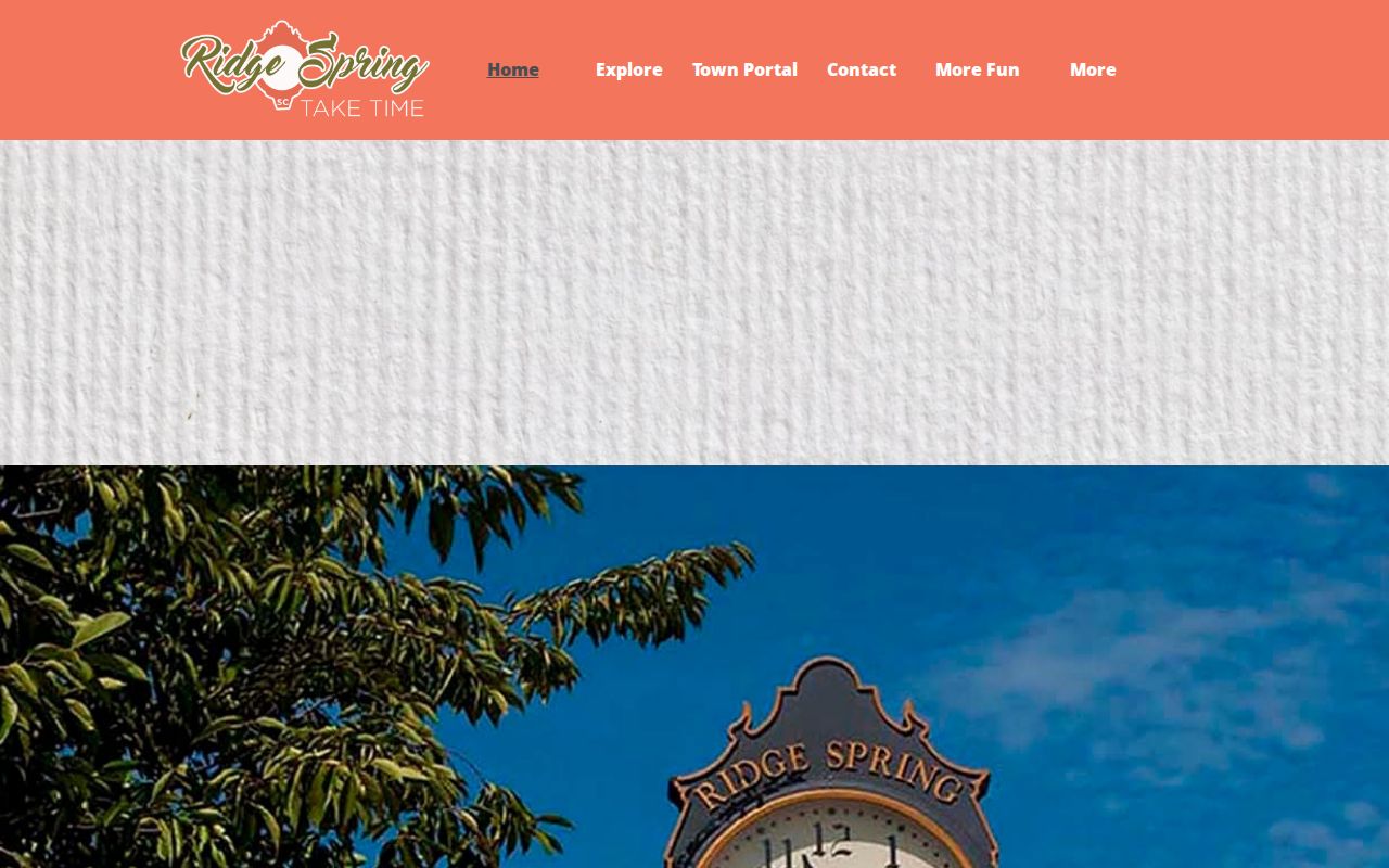 Ridge Spring warrant records starting point at the official town website